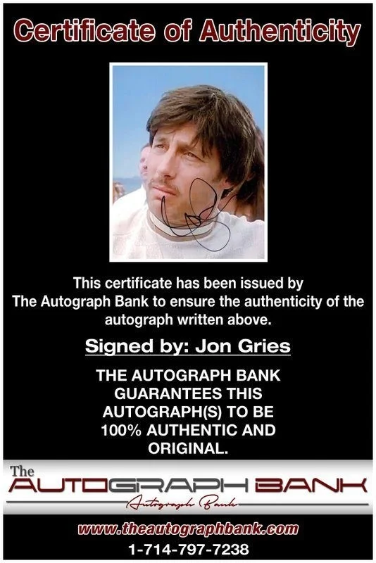 Jon Gries — Jon Gries authentic signed celebrity 8x10 photo W/Cert Autographed C18, image 2