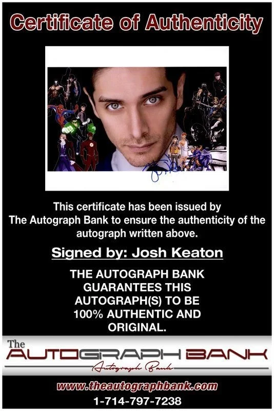Josh Keaton — Josh Keaton authentic signed celebrity 8x10 photo W/Cert Autographed C7, изображение 2