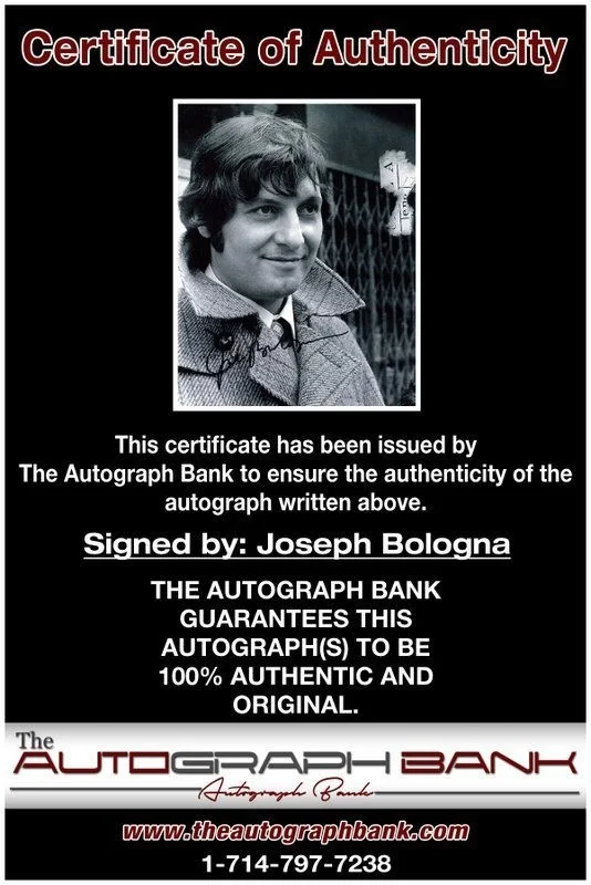 Joseph Bologna — Joseph Bologna authentic signed celebrity 8x10 photo W/Cert Autographed C5, изображение 2