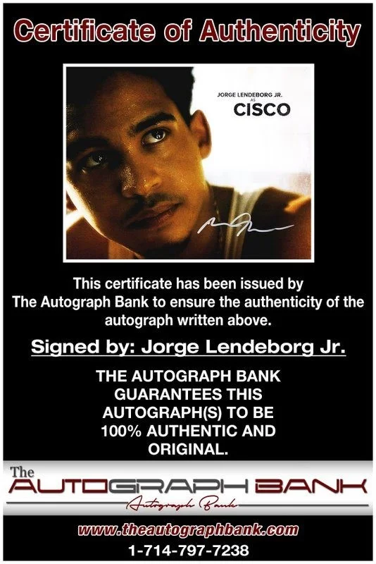Jorge Lendeborg — Jorge Lendeborg authentic signed celebrity 8x10 photo W/Cert Autographed D5, image 2