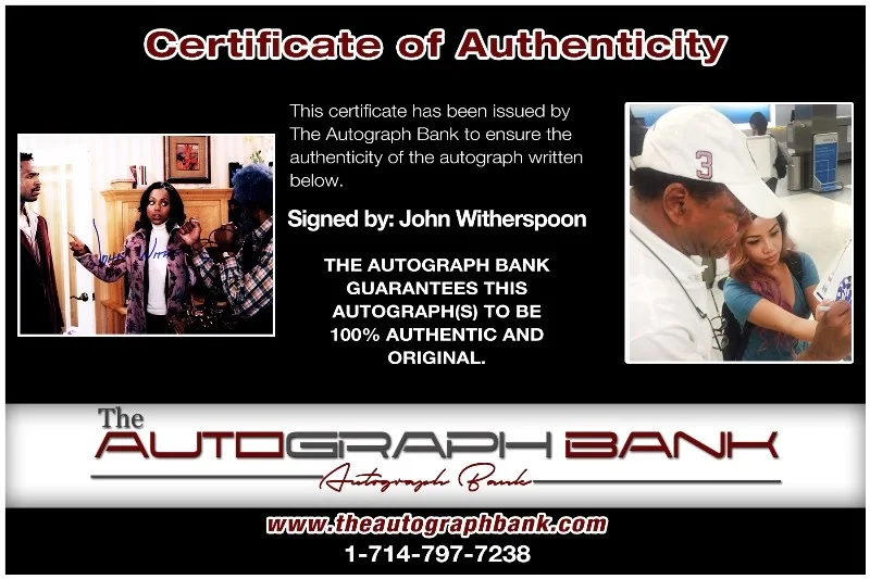 John Witherspoon — John Witherspoon authentic signed celebrity 8x10 photo |CERT Autographed 13256d3, изображение 2