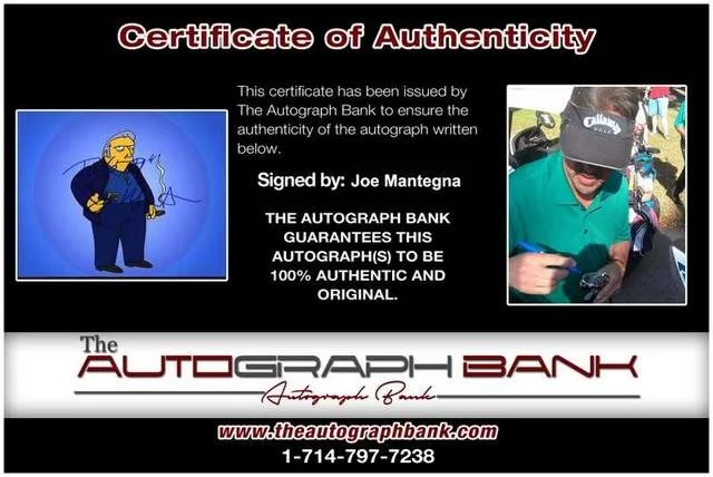 Joe Mantegna — Joe Mantegna authentic signed celebrity 8x10 photo W/Cert Autographed (B0338), изображение 2