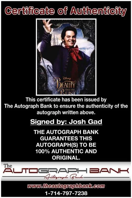 Josh Gad — Josh Gad authentic signed celebrity 8x10 photo W/Certificate Autographed (B0002), изображение 2