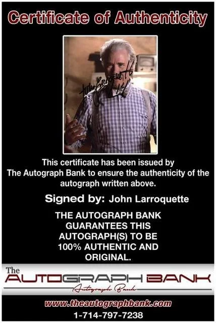 John Larroquette — John Larroquette authentic signed celebrity 8x10 photo W/Cert Autographed (B0354, изображение 2
