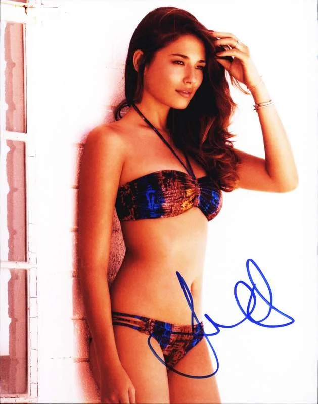 Jessica Gomes — Jessica Gomes authentic signed model 8x10 photo W/Cert Autographed A0007