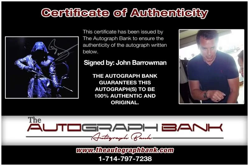 John Barrowman — John Barrowman authentic signed celebrity 8x10 W/Certificate Autographed (A0001), image 2