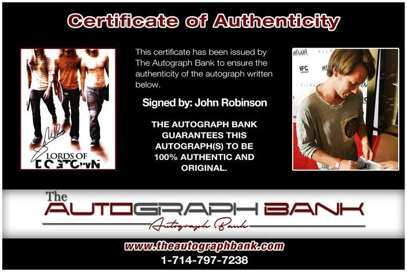 John Robinson — John Robinson authentic signed celebrity 8x10 photo W/Cert Autographed D11, image 2