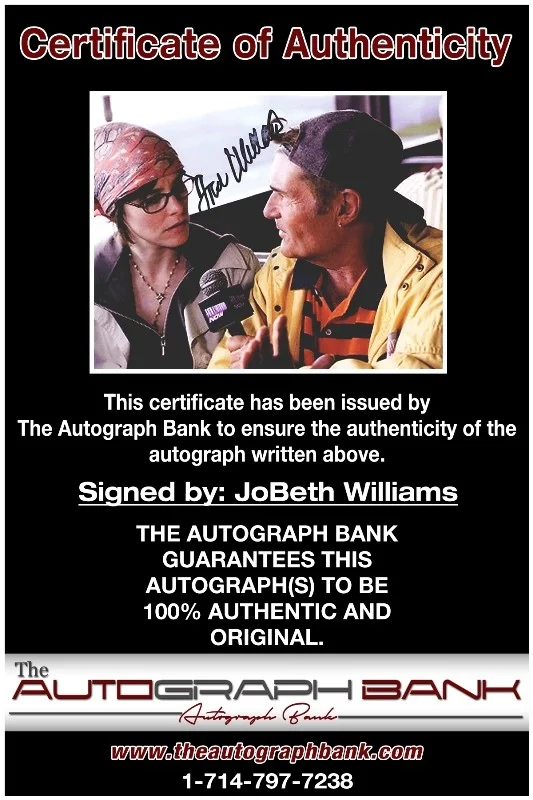 JoBeth William — Fred Willard authentic signed celebrity 8x10 photo W/Cert Autographed 40216c1, изображение 2