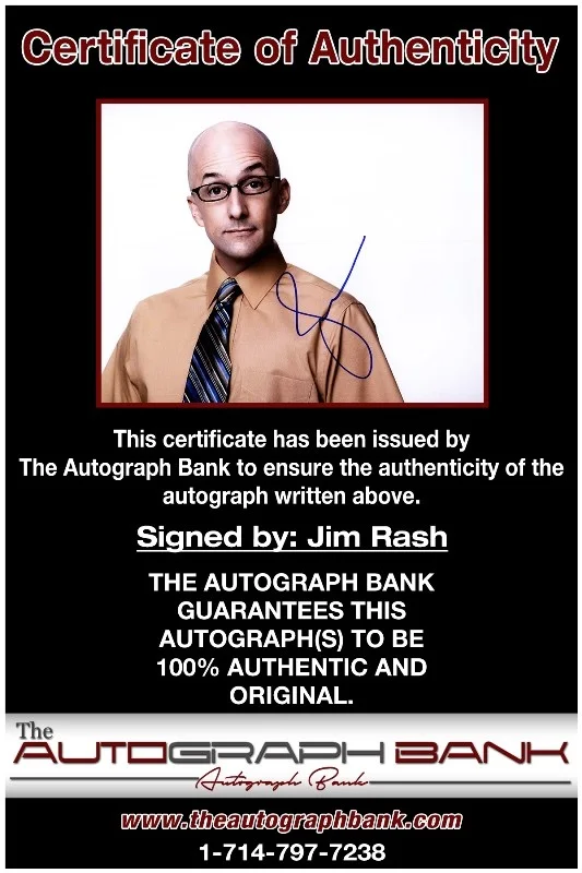 Jim Rash — Jim Rash authentic signed celebrity 8x10 photo W/Cert Autographed 41916c1, изображение 2