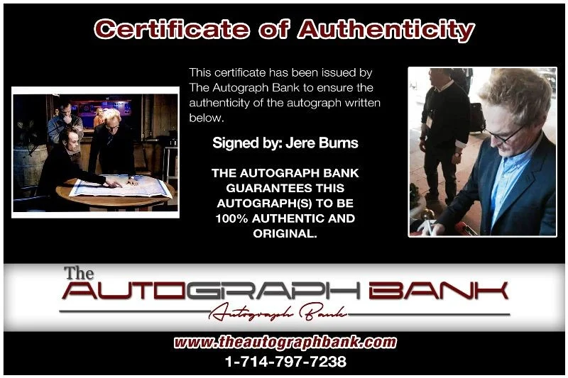 Jere Burns — Jere Burns authentic signed celebrity 8x10 photo W/Cert Autographed 2616b, image 2