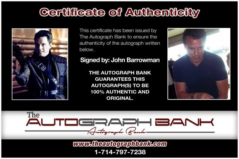 John Barrowman — John Barrowman authentic signed celebrity 8x10 photo W/Cert Autographed C7, image 2