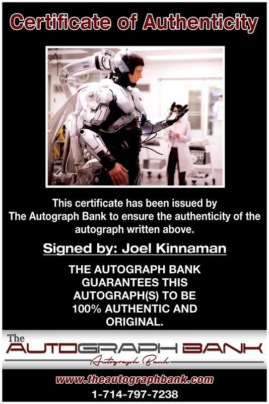 Joel Kinnaman — Joel Kinnaman authentic signed celebrity 8x10 photo W/Cert Autographed C2, изображение 2