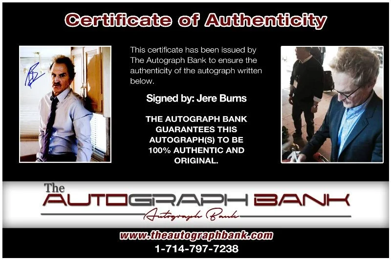 Jere Burns — Jere Burns authentic signed celebrity 8x10 photo W/Cert Autographed 2716b, image 2