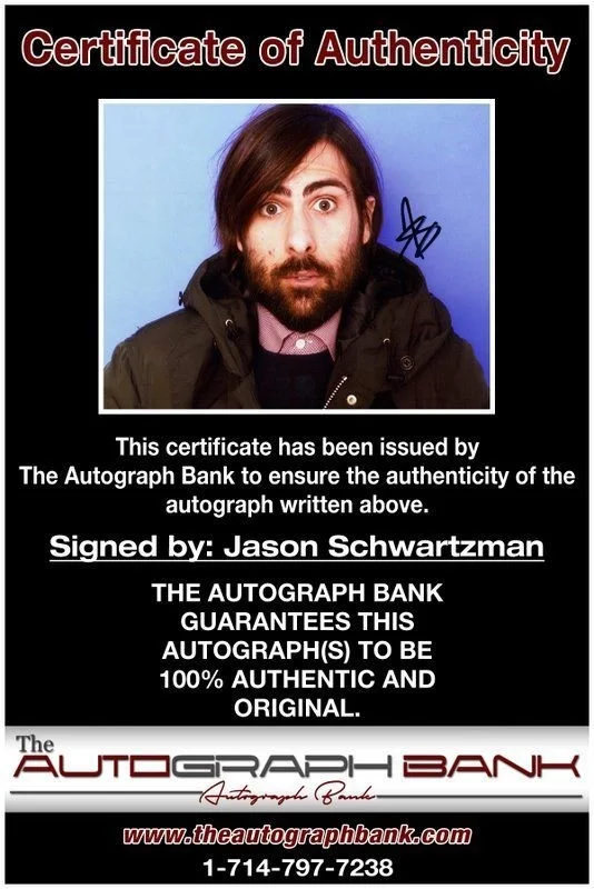 Jason Schwartzman — Jason Schwartzman authentic signed celebrity 8x10 photo W/Cert Autographed C3, изображение 2