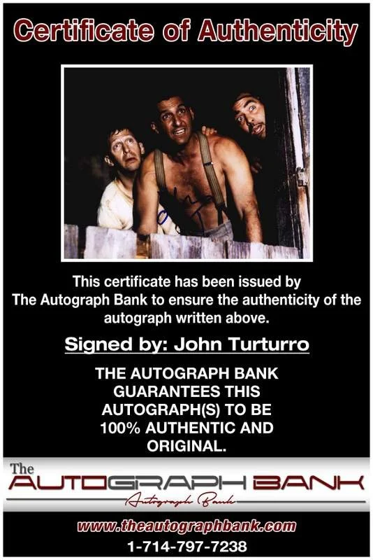 John Turturro — John Turturro authentic signed celebrity 8x10 photo W/Cert Autographed B0001, изображение 2