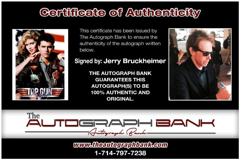 Jerry Bruckheimer — Jerry Bruckheimer authentic signed celebrity 8x10 photo |CERT Autographed 125d1, изображение 2