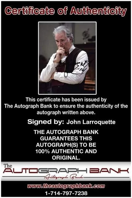 John Larroquette — John Larroquette authentic signed celebrity 8x10 photo W/Cert Autographed (B0353, изображение 2