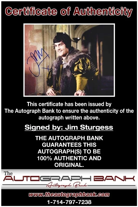 Jim Sturgess — Jim Sturgess authentic signed celebrity 8x10 photo W/Cert Autographed 40216a1, image 2