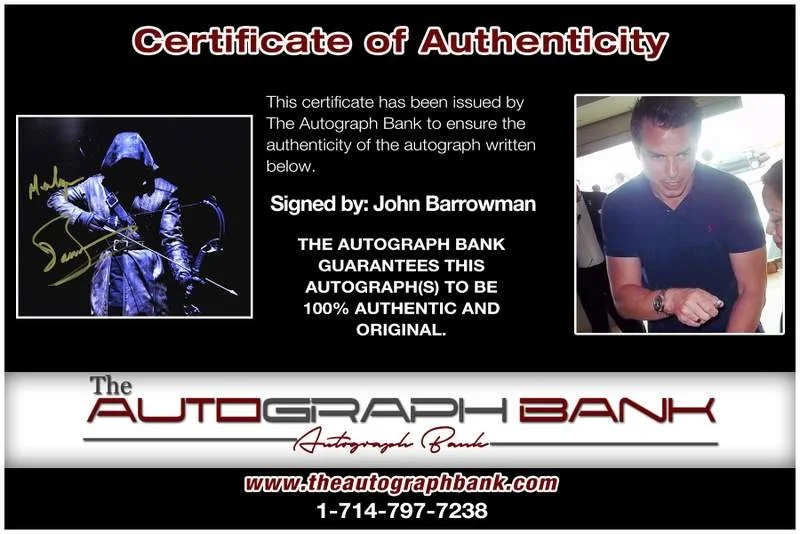 John Barrowman — John Barrowman authentic signed celebrity 8x10 photo W/Cert Autographed B0001, image 2