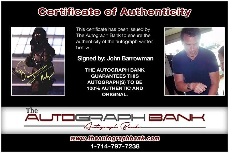 John Barrowman — John Barrowman authentic signed celebrity 8x10 photo W/Cert Autographed B0002, image 2
