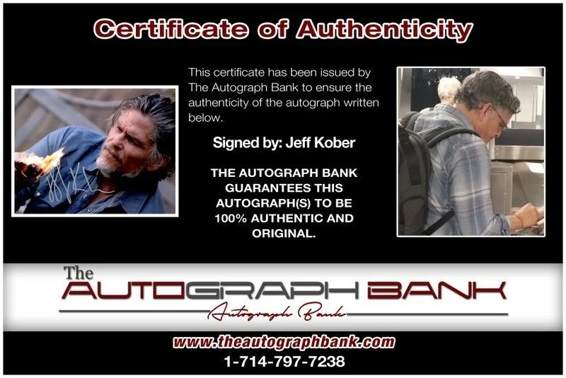 Jeff Kober — Jeff Kober authentic signed celebrity 8x10 photo W/Cert Autographed C14, image 2