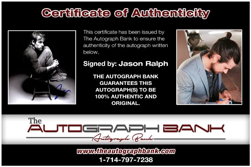 Jason Ralph — Jason Ralph authentic signed celebrity 8x10 photo W/Cert Autographed 125b1, изображение 2