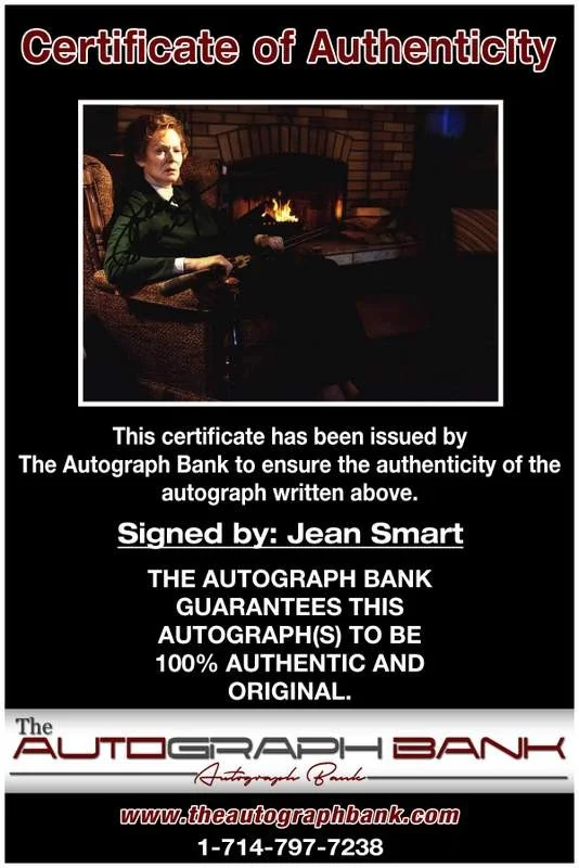 Jean Smart — Jean Smart authentic signed celebrity 8x10 photo W/Cert Autographed B0008, изображение 2