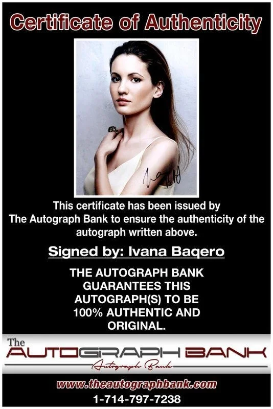Ivana Baquero — Ivana Baquero authentic signed celebrity 8x10 photo W/Cert Autographed C4, image 2