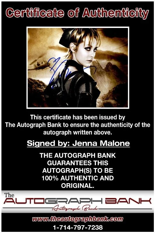 Jena Malone — Jena Malone authentic signed celebrity 8x10 photo W/Cert Autographed 2616a, изображение 2