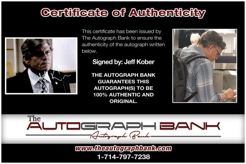 Jeff Kober — Jeff Kober authentic signed celebrity 8x10 photo W/Cert Autographed C7, изображение 2