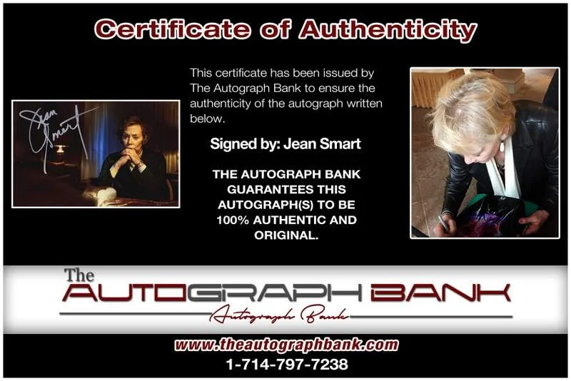 Jean Smart — Jean Smart authentic signed celebrity 8x10 W/Certificate Autographed (A0003), image 2