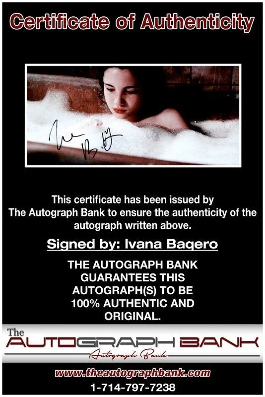 Ivana Baquero — Ivana Baquero authentic signed celebrity 8x10 photo W/Cert Autographed C5, image 2