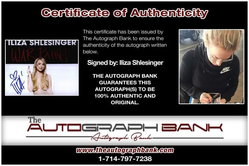 Iliza Shlesinger — Iliza Shlesinger authentic signed celebrity 8x10 photo W/Cert Autographed B0001, изображение 2