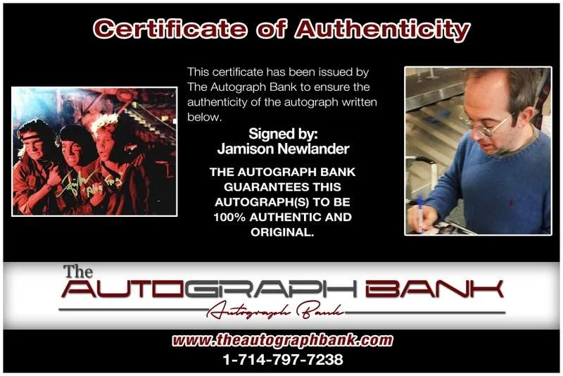 Jamison Newlander — Jamison Newlander authentic signed celebrity 8x10 photo W/Cert Autographed B0001, image 2