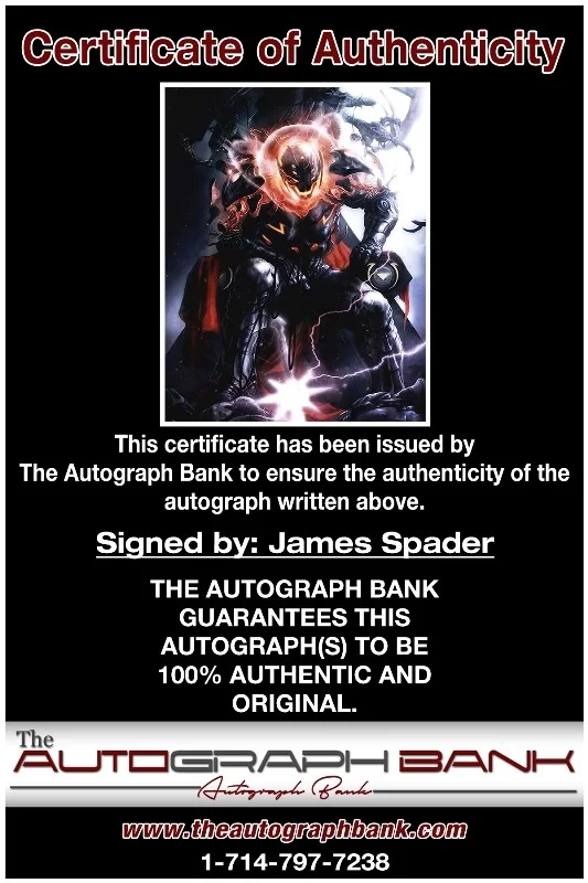 James Spader — James Spader authentic signed celebrity 8x10 photo W/Cert Autographed 51816a1, изображение 2
