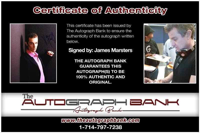 James Marsters — James Marsters authentic signed celebrity 8x10 photo W/Cert Autographed 51816m1, изображение 2