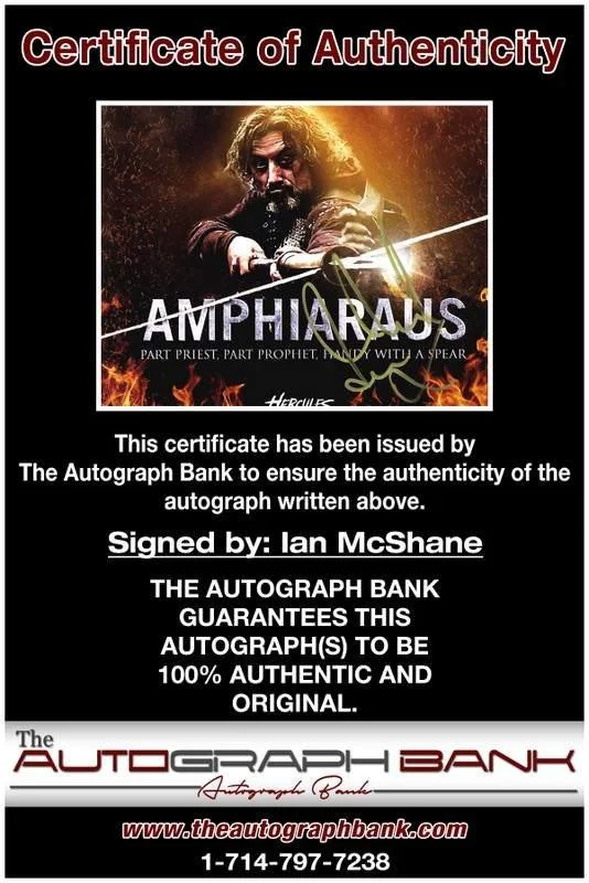 Ian Mcshane — Ian Mcshane authentic signed celebrity 8x10 photo W/Cert Autographed B0001, image 2