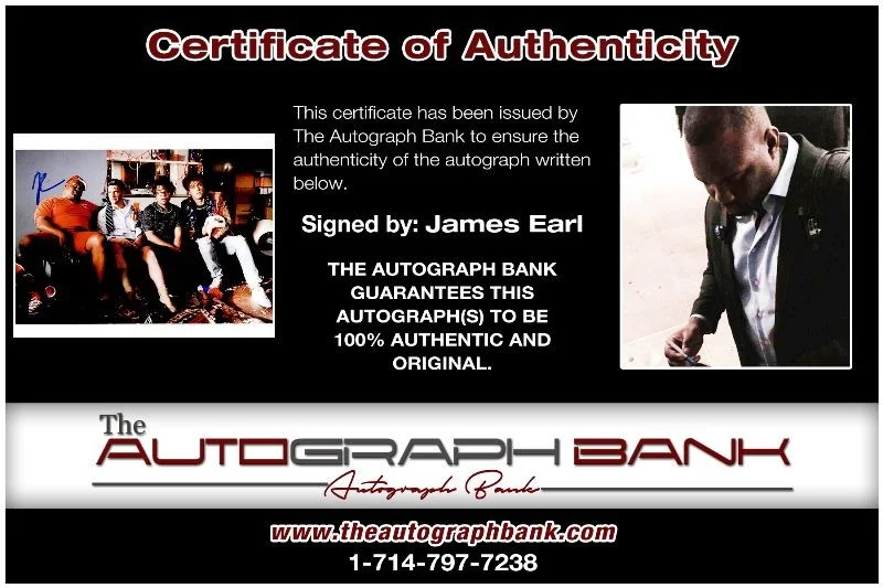 James Earl — James Earl authentic signed celebrity 8x10 photo W/Cert Autographed 125f1, изображение 2