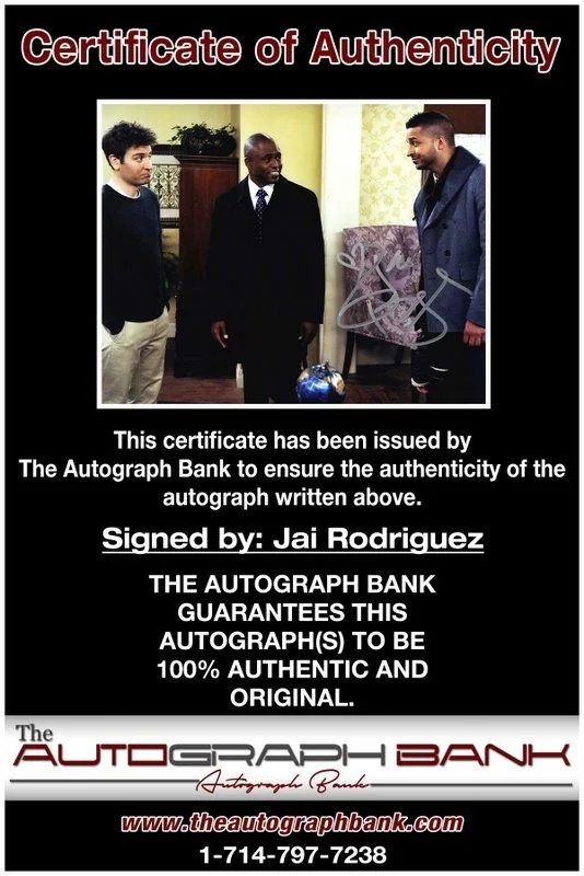 Jai Rodriguez — Jai Rodriguez authentic signed celebrity 8x10 photo W/Cert Autographed D10, изображение 2
