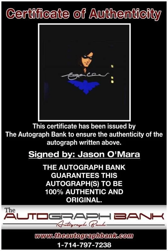 Jason O'mara — Jason O'mara authentic signed celebrity 8x10 photo W/Cert Autographed B0004, image 2