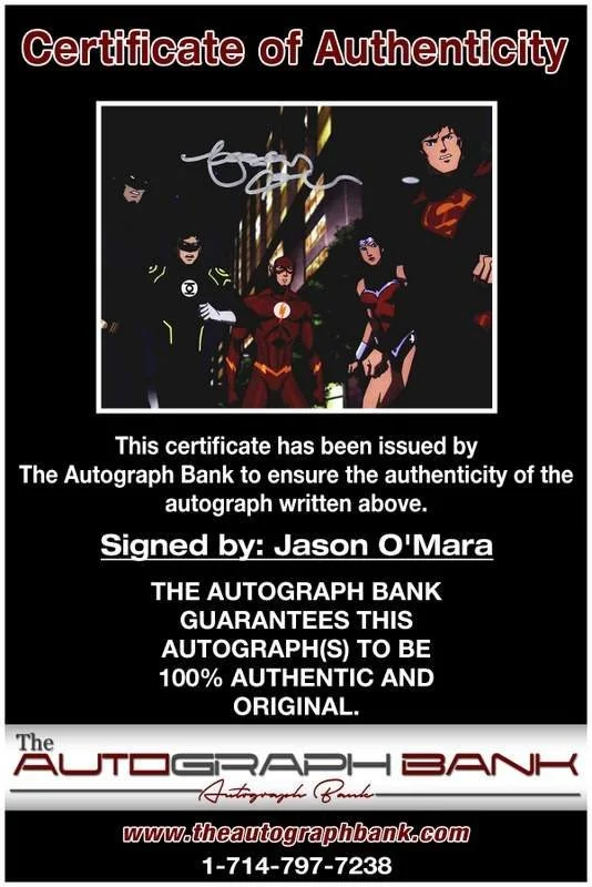 Jason O'mara — Jason O'mara authentic signed celebrity 8x10 photo W/Cert Autographed B0002, изображение 2