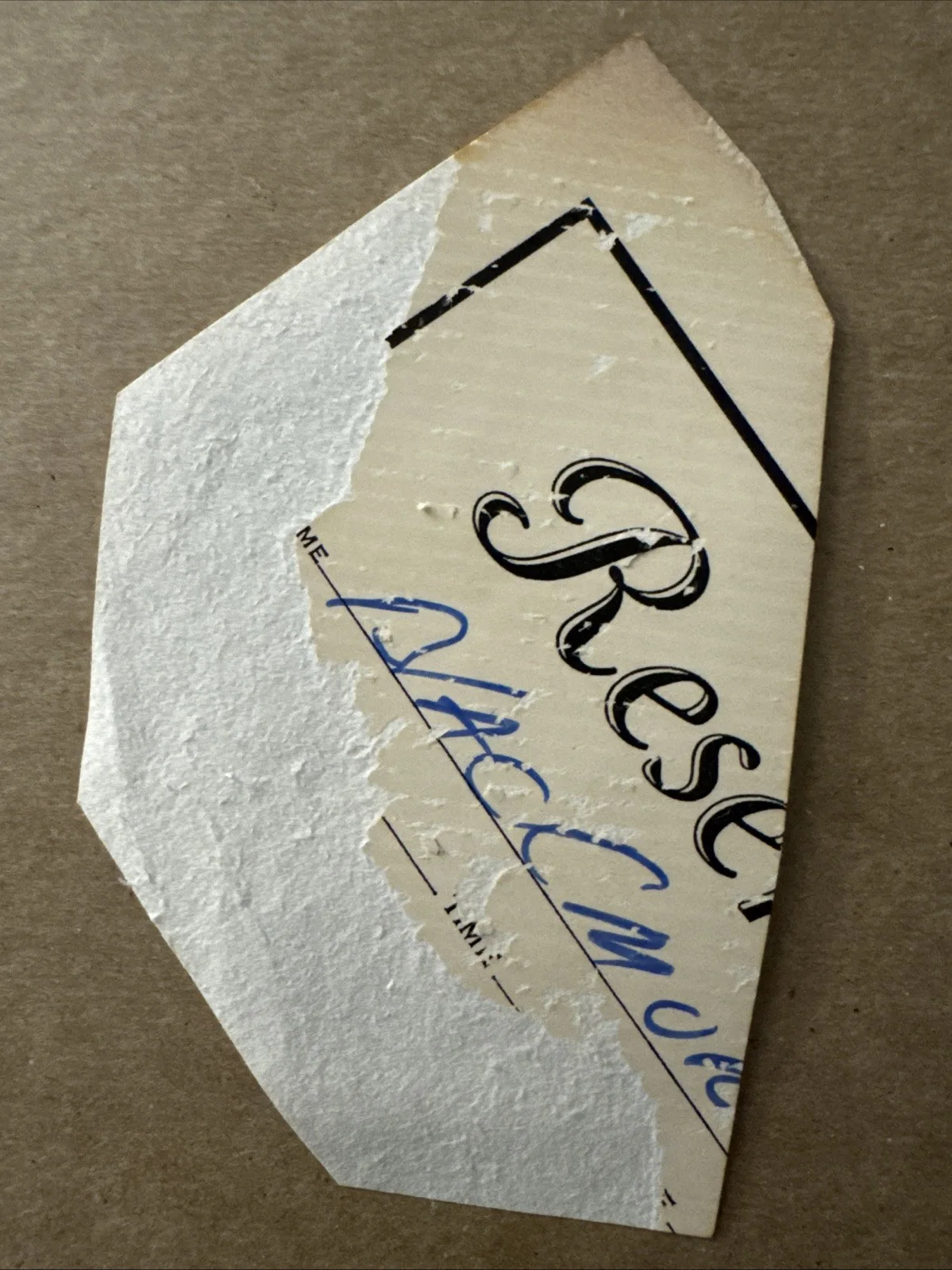 Ted Knight — Ted Knight SIGNED Autographed Cut - Mary Tyler Moore & Caddyshack, image 2