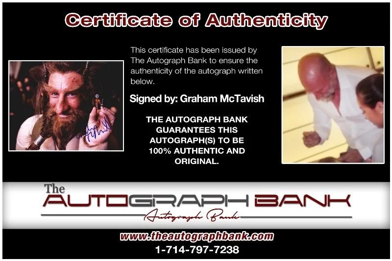 Graham McTavish — Graham McTavish authentic signed celebrity 8x10 photo W/Cert Autographed 13216a4, изображение 2