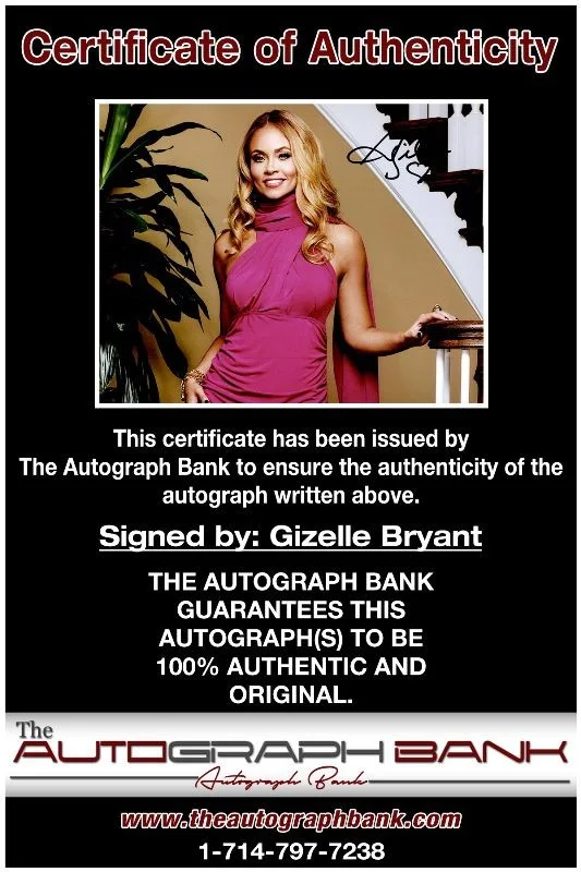 Gizelle Bryant — Gizelle Bryant authentic signed celebrity 8x10 photo W/Cert Autographed 125c1, image 2