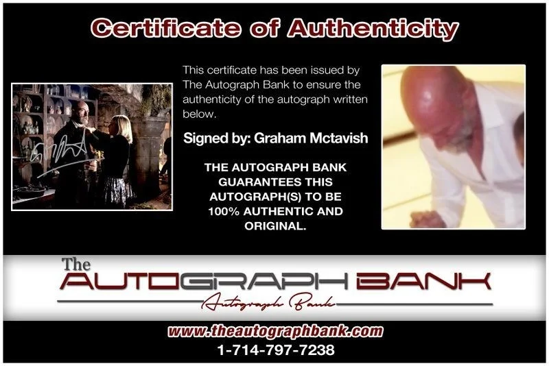 Graham Mctavish — Graham Mctavish authentic signed celebrity 8x10 photo W/Cert Autographed C8, изображение 2