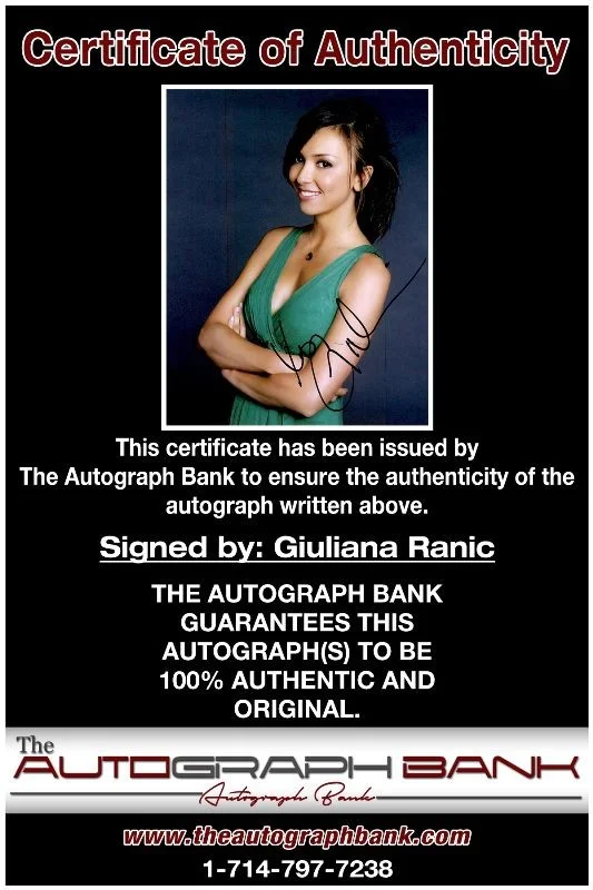 Giuliana Rancic — Giuliana Rancic authentic signed celebrity 8x10 photo W/Cert Autographed 125b1, изображение 2