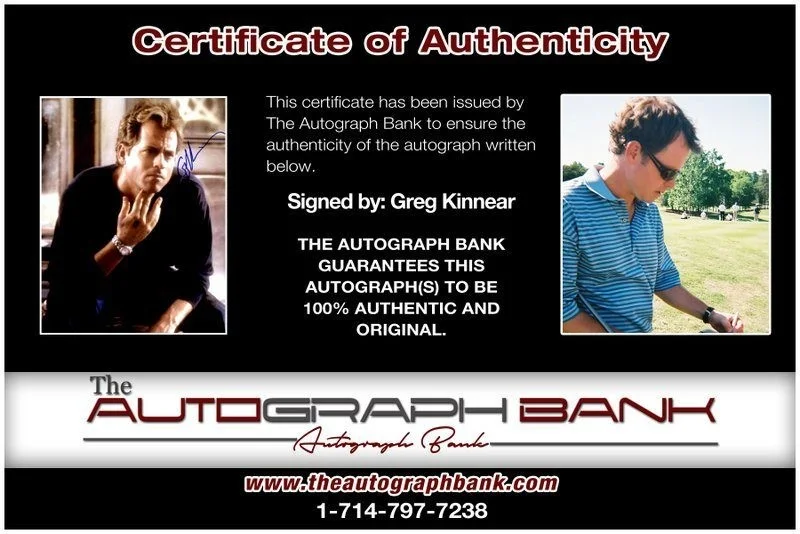 Greg Kinnear — Greg Kinnear authentic signed celebrity 8x10 photo W/Cert Autographed C9, image 2