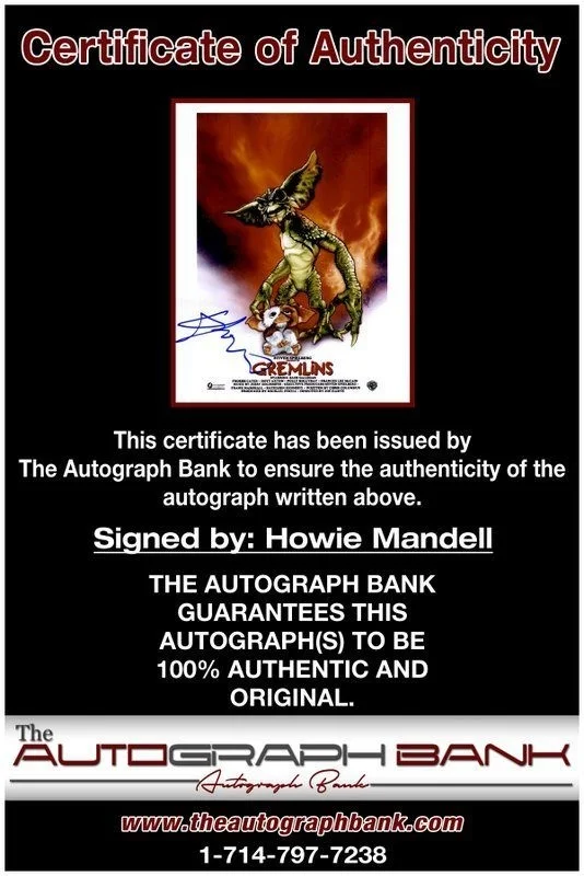 Howie Mandel — Howie Mandel authentic signed celebrity 8x10 photo W/Cert Autographed C9, изображение 2