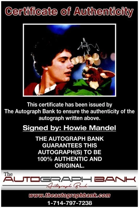 Howie Mandel — Howie Mandel authentic signed celebrity 8x10 photo W/Cert Autographed C1, изображение 2