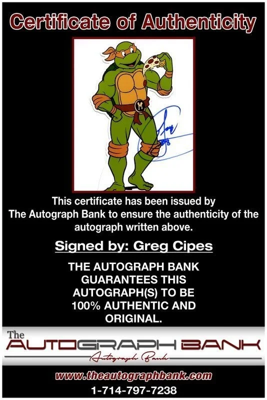 Greg Cipes — Greg Cipes authentic signed celebrity 8x10 photo W/Cert Autographed C1, image 2